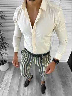 Tinuta barbati smart casual Pantaloni + Camasa 12646 E